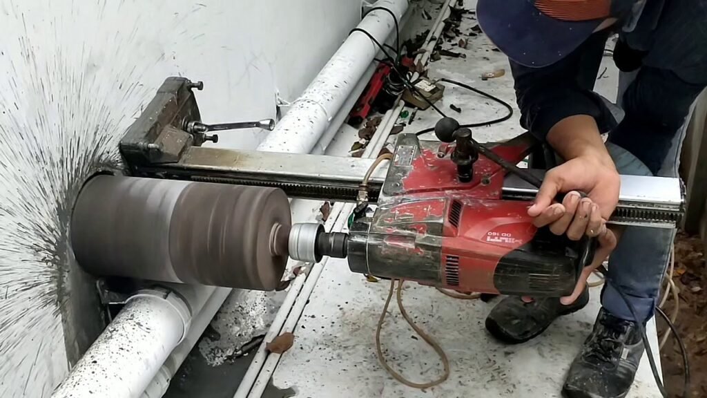 Core Cutting Hole