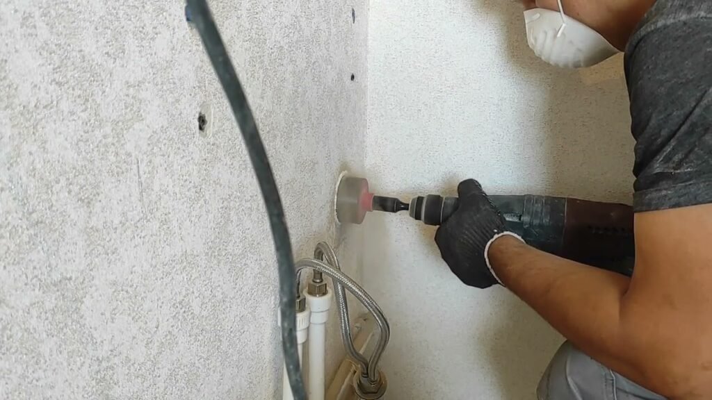 Drilling Holes in Concrete Walls
